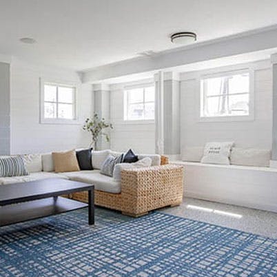 interior of home showing basement with andersen windows