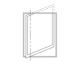 heritage pivot door illustration