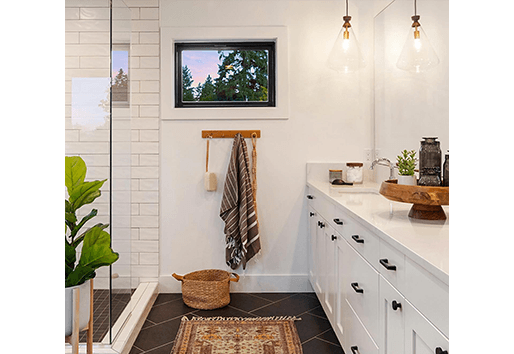 5 girls one boy Image of Bathroom Window Awning