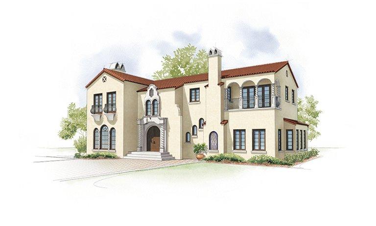 Spanish Colonial Revival Home Style