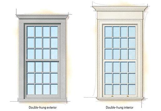 Georgian Federal windows