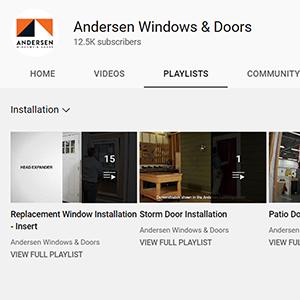 screen shot of installation videos