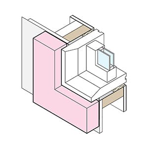 illustration of corner of window dissection