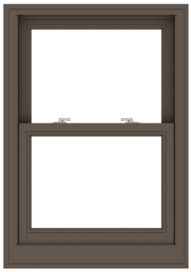 andersen e series double-hung window with terratone trim