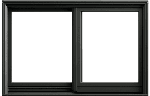 andersen exterior black gliding window