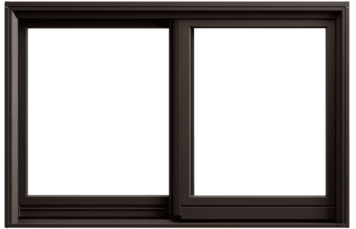 andersen exterior dark bronze gliding window