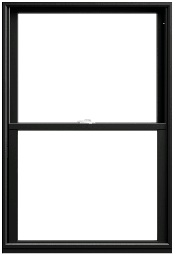 andersen tilt wash double hung interior black window