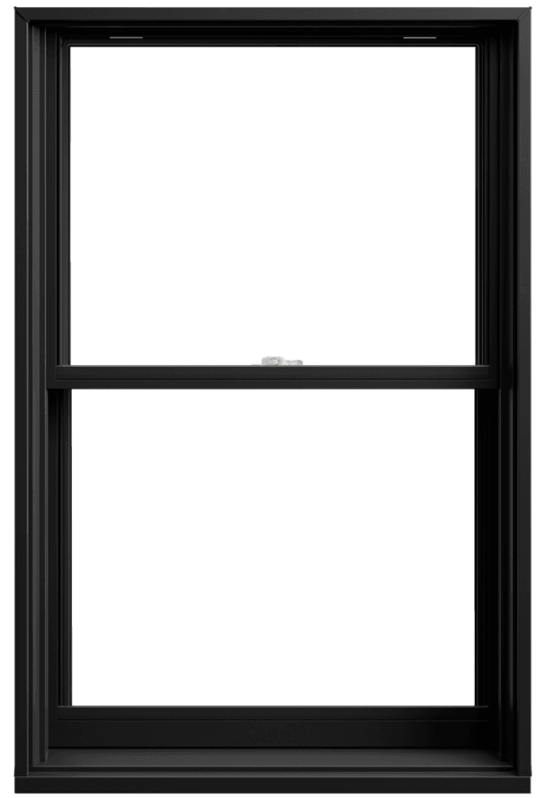 andersen tilt wash double hung exterior black window