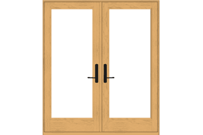 400 Series Frenchwood Hinged Patio Doors