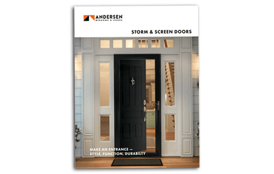 storm doors brochure screenshot