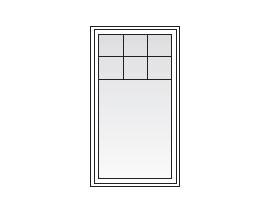 Andersen Windows Grilles Specified Equal Fractional