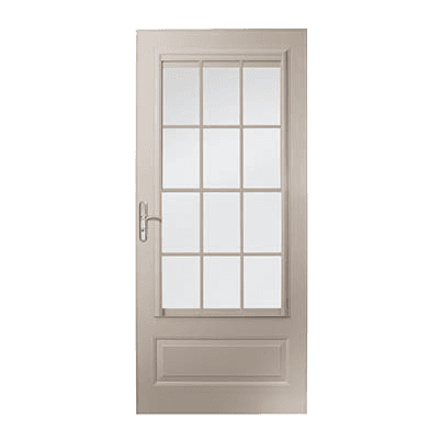 10 Series 3/4 Light Panel Ventilating Storm Door