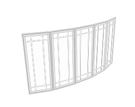 400 Series Casement Bow Window