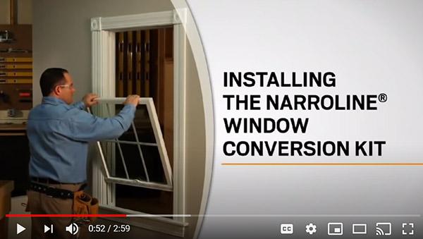 Narroline Conversion kit video installation method