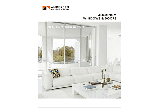 Andersen Aluminum Brochure cover